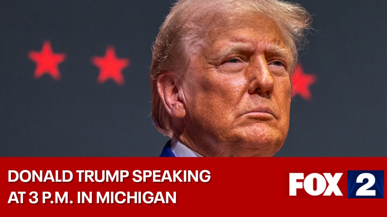WATCH LIVE: Donald Trump in Michigan on Tuesday, Aug. 20