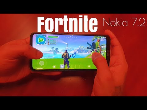 Nokia 7.2 Fortnite Chapter 2 Gameplay Snapdragon 660 4GB Ram
