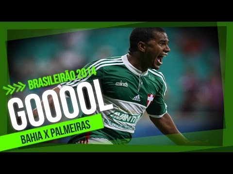 Gol de Mazinho - Bahia 0 x 1 Palmeiras - Campeonato Brasileiro 2014