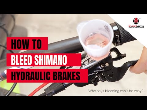 How to Bleed Shimano MTB Hydraulic Disc Brakes | BleedZone Kit