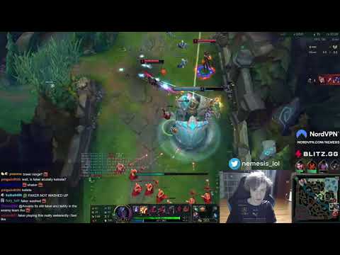 Nemesis Vs Faker | Teleport pays off !