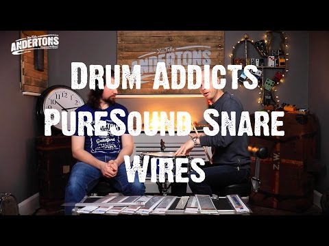 Drum Addicts - PureSound Snare Wires - PIMP MY SNARE!!