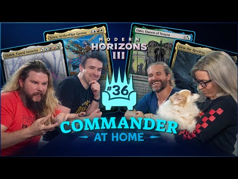 Commander at Home #36 - Modern Horizons 3 Commander Deck Preview feat DrLupo and Kyle Hill