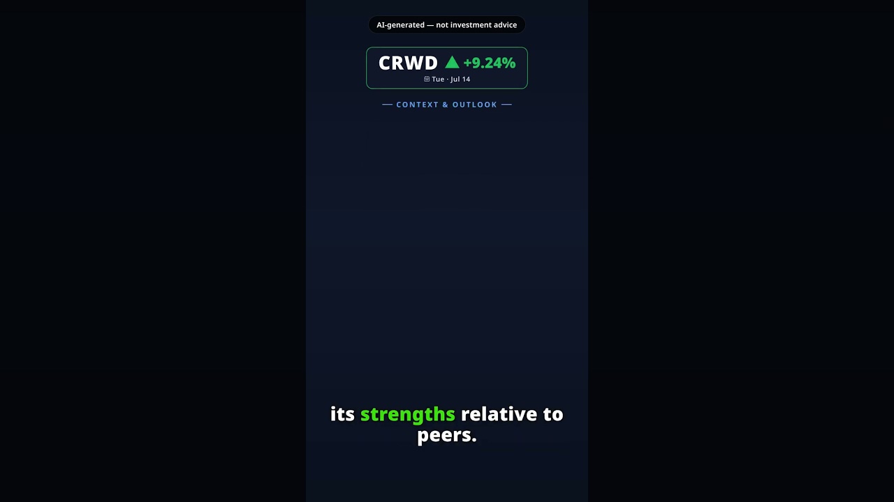 Why Is CrowdStrike Stock Jumping Today? CRWD +9.24% (Jul 14) — Analyst Bullish Sentiment