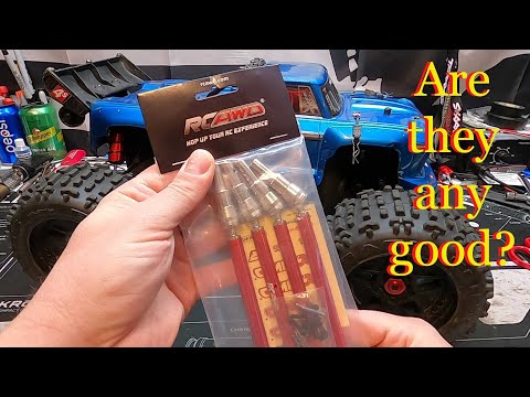 RCAWD Slider CVD's Driveshaft Set for Arrma Outcast 4s V2. First Impressions. Are they any Good?