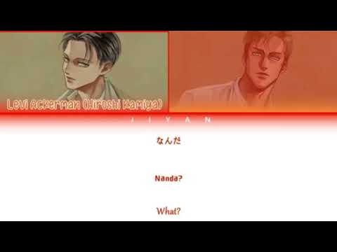 Levi & Erwin - Love Is An Open Door || Color Coded Lyrics [KAN/ROM/ENG]