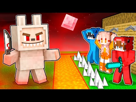 LABUBU TERRORÍFICO vs La BASE Más SEGURA en Minecraft!
