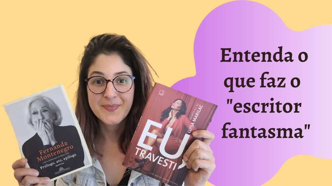 Como é o trabalho de um ghost writer para a escrita de um livro?