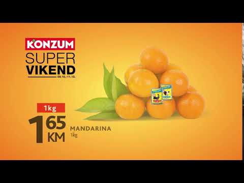 Super vikend akcija u Konzumu! 09.10. - 11.10.
