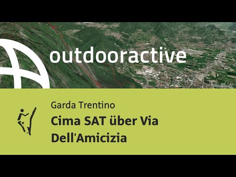 Klettersteig am Gardasee: Cima SAT über Via Dell'Amicizia