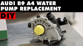 Water Pump DIY on AUDI B9A4 | ECS DIY