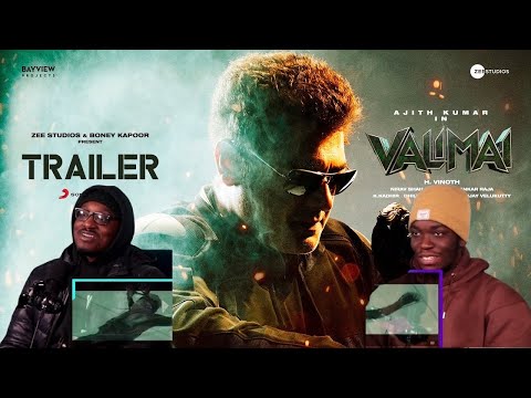 VALIMAI Trailer Reaction!!!  | Ajith Kumar | H Vinoth | AIR Reaction