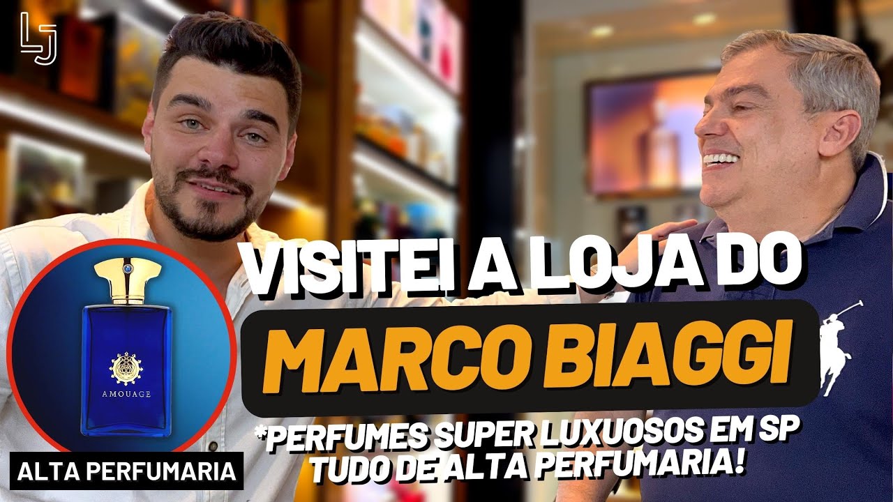 VISITEI UMA LOJA DE PERFUMES SUPER LUXUOSA EM SÃO PAULO! CONHEÇA A FABULOSA MG STORE - MARCO BIAGGI