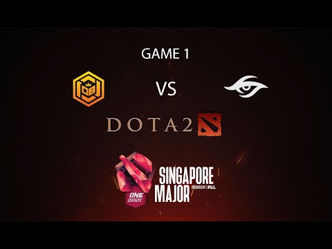 [ENG] OB.NEON v SECRET - GAME 1 (LOWER BRACKET) ONE Esports SINGAPORE MAJOR 2021