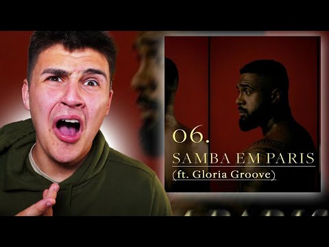 Alwhites Reacts to 06. Baco Exu do Blues - Samba in Paris [ft. Gloria Groove] |🇬🇧UK Reaction