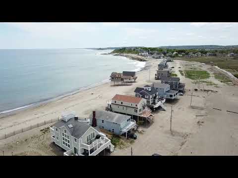 Peggotty Beach, Scituate Ma - DJI Mavic Pro Drone Flight