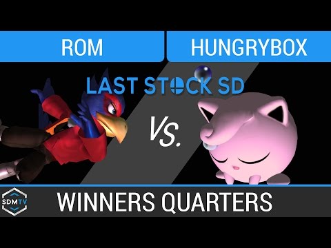 LSSD 79 - ROM (Falco) vs. Hungrybox (Jigglypuff) - SSBM WInners Quarters - Smash Melee