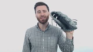 Video thumbnail: Nokona American Kip 11.5" Fastpitch Softball Glove: A-V1150HGR