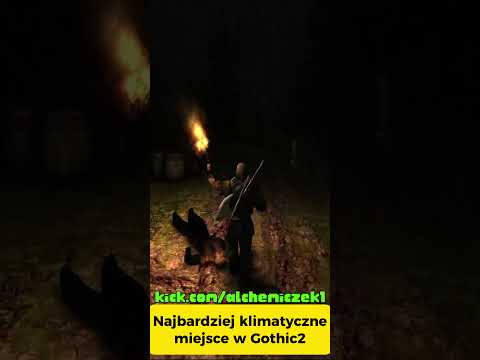 Najbardziej Klimatyczne miejsce w Gothic2 Noc Kruka  #gothic #gothic2
