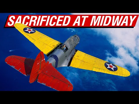 The Obsolete Bomber That Was Sent Against The Japanese Fleet | Douglas TBD-1 Devastator