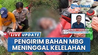 Pengirim Bahan MBG yang Gunakan Motor Angkut Sayuran Kelelahan & Tewas di Pinggir Jalan Bangkalan
