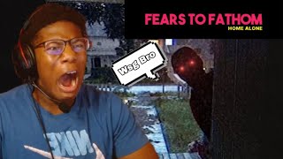 FINALLLY playing a Scary Game... Fears Of Fathom: Home Alone