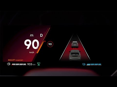 ghid avertizare distanță de siguranță - Renault Clio full hybrid E-Tech