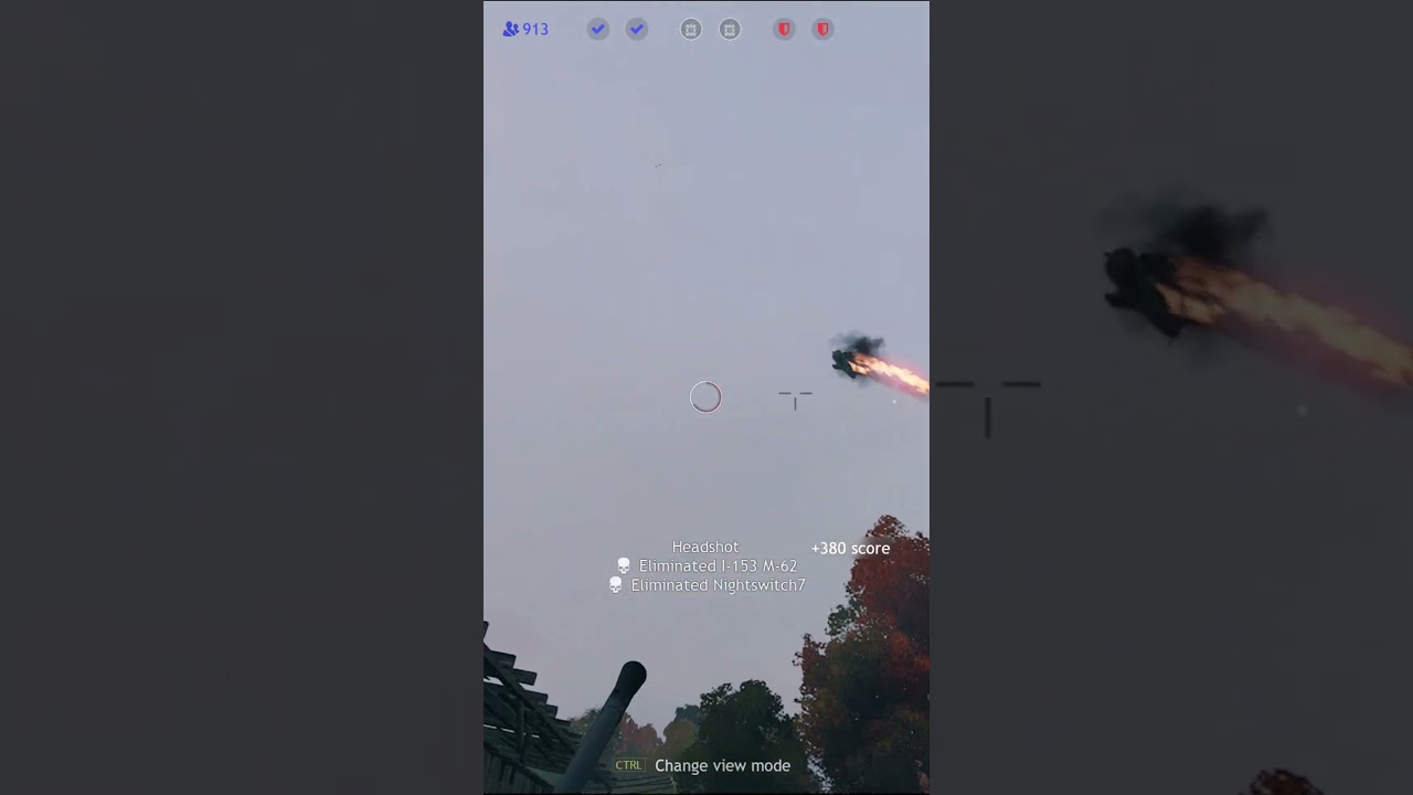 German AA gun vs 2 russian planes #shorts