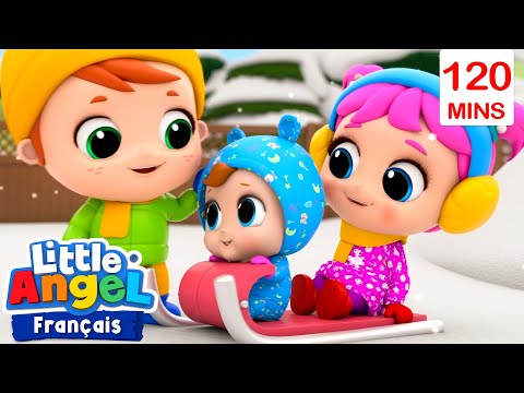 C'est l'hiver | Comptines avec Bébé Louis | Little Angel Français