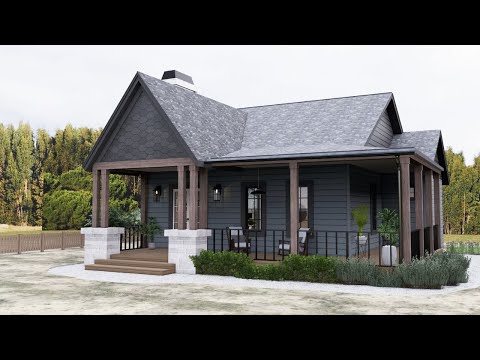 This Cottage House is...... PERFECT !!! | Save Space, Save Money.