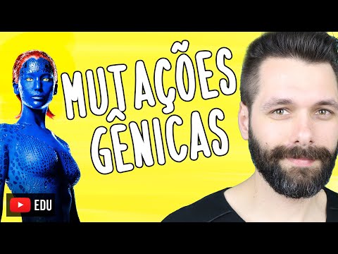 MUTAÇÕES GÊNICAS - Tipos de Mutação - Genética | Biologia com Samuel Cunha