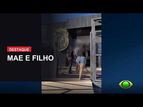 MÃE E FILHO PRESOS POR TRÁFICO DE DROGAS EM PARAÍSO DO TOCANTINS
