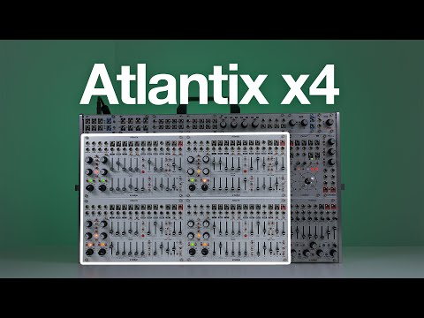 Polyphonic Patching with 4x Intellijel Atlantix Modules