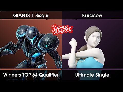 DOSE2SUCRE - 2023.01 - Sisqui (Dark Samus) Vs. Kuracow (Wii Fit Trainer) SSBU Ultimate Tournament