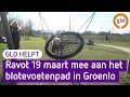 Ravot zaterdag 19 maart mee aan het blotevoetenpad in Groenlo | Gelderland Helpt