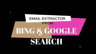 How to extract email from Google search