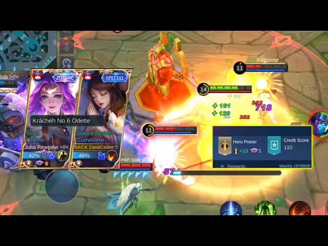 YOU CAN'T RUN FROM ME! GUINEVERE PERFECT STUN COMBO! TOP 1 GLOBAL GUINEVERE FULL GAMEPLAY MLBB