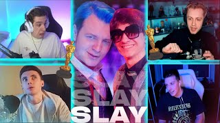 РЕАКЦИЯ СТРИМЕРОВ на ПЯТЁРКУ и МЕЛЛШЕРА на SLAY[Хесус, Эвелон, Мазелов, Стинт, FirstFeel и др]