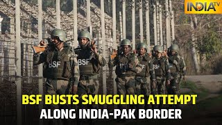 BSF Busts Smuggling Attempt Along India-Pakistan Border, Seizes Three AK-47 And Two M-16 Rifles | DOWNLOAD THIS VIDEO IN MP3, M4A, WEBM, MP4, 3GP ETC