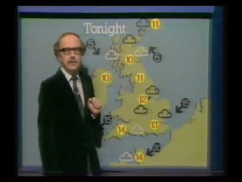 BBC1 Continuity, Weatherman & Closedown - 1982