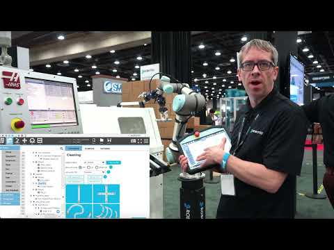 Live demo at Automate 2022 | Robotiq Machine Tending Solution