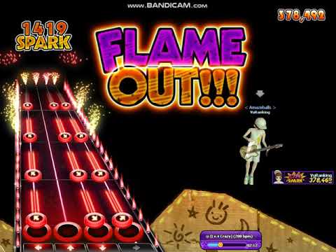 [Guitar Audition MoveOn PVS Thailand] Linkin Park - Given Up lv4 200bpm with FlameOut