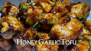 Quick and Easy Honey Garlic Tofu