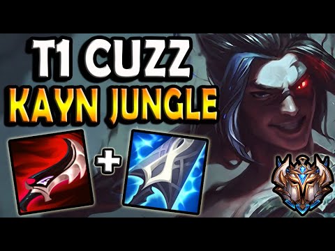 KAYN Jungle vs TALIYAH [ T1 Cuzz ] Patch 10.25 Ranked Korea ✅