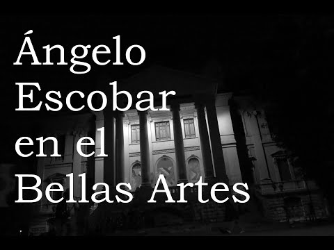 Angelo Escobar en el Bellas Artes / Invierno 2022