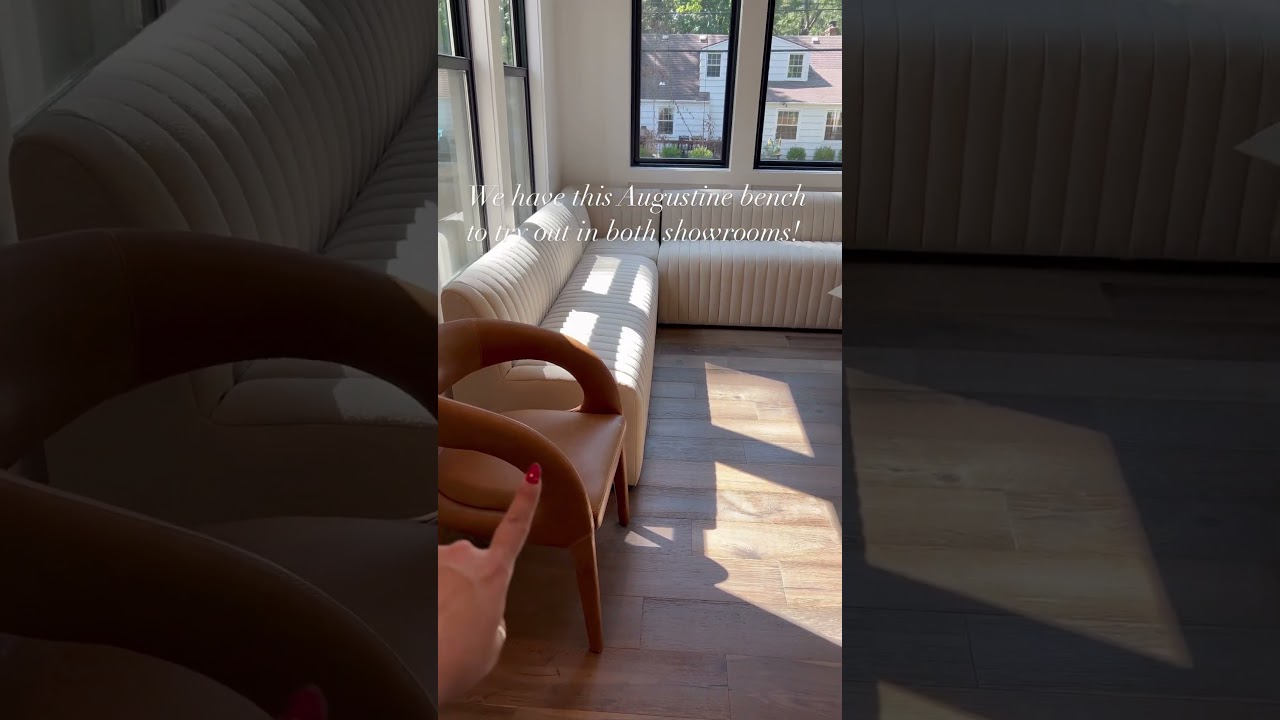 Augustine Bench Banquette by Four Hands | Amethyst Home