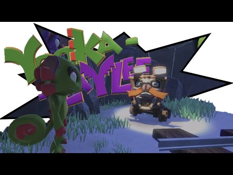 YOOKA-LAYLEE PS5 Gameplay Walkthrough Part 5 | Glitzerfrostgletscher [Part 1] (FULL GAME)
