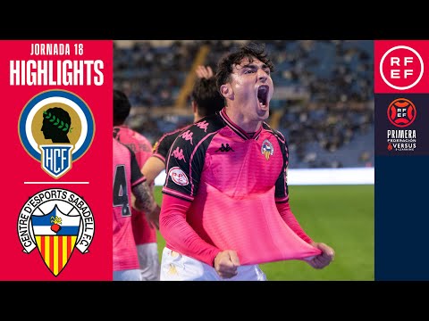 Resumen #PrimeraFederación | Hércules CF 1-5 CE Sabadell FC | Jornada 18 | Temporada 2025/2026
