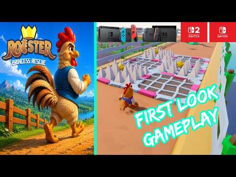 Rooster: Princess Rescue – Nintendo Switch / Switch 2 Gameplay
