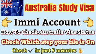 How to Check ✔your Australia 🇦🇺 Visa Status in just 5 minutes 😀 ||